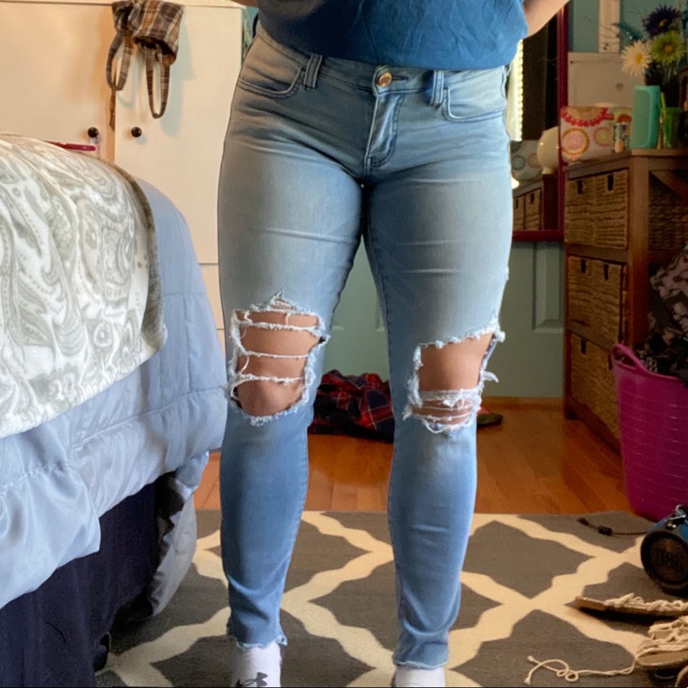 Women’s American Eagle Super Low Jegging